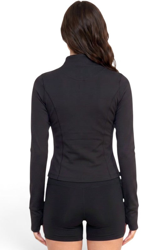 LUJ002 Activewear – Define Zip-Up Jacket