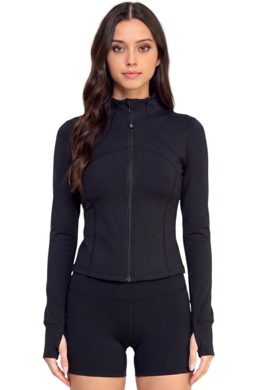 LUJ002 Activewear – Define Zip-Up Jacket