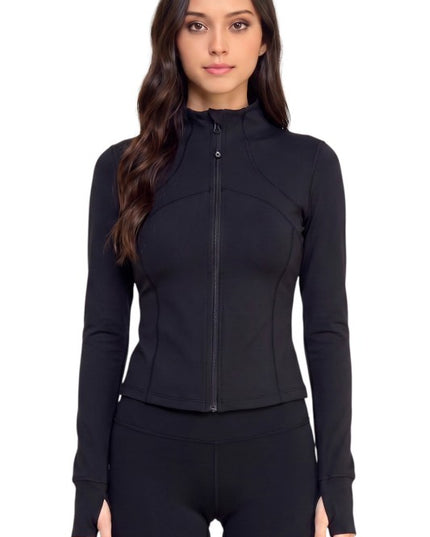 LUJ002 Activewear – Define Zip-Up Jacket
