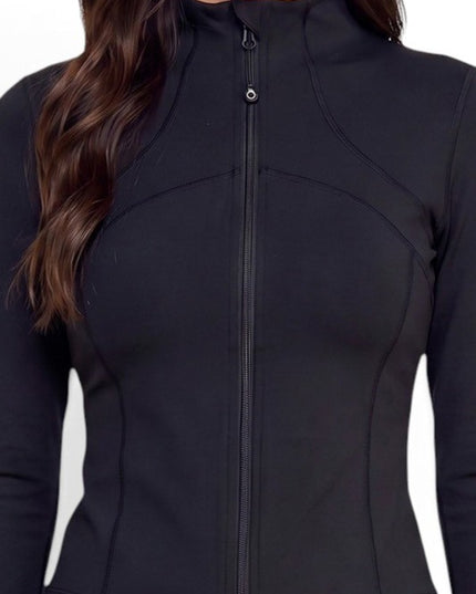 LUJ002 Activewear – Define Zip-Up Jacket