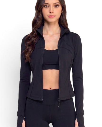 LUJ002 Activewear – Define Zip-Up Jacket