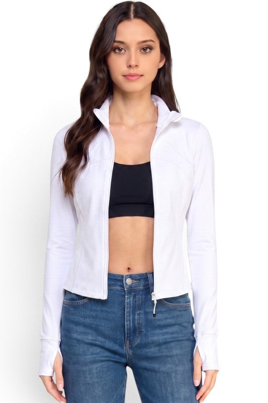 LUJ002 Activewear – Define Zip-Up Jacket