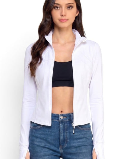 LUJ002 Activewear – Define Zip-Up Jacket