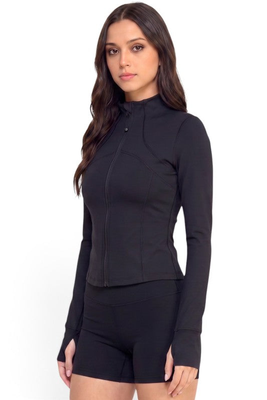 LUJ002 Activewear – Define Zip-Up Jacket
