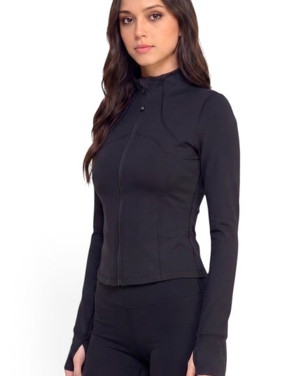 LUJ002 Activewear – Define Zip-Up Jacket