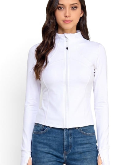 LUJ002 Activewear – Define Zip-Up Jacket