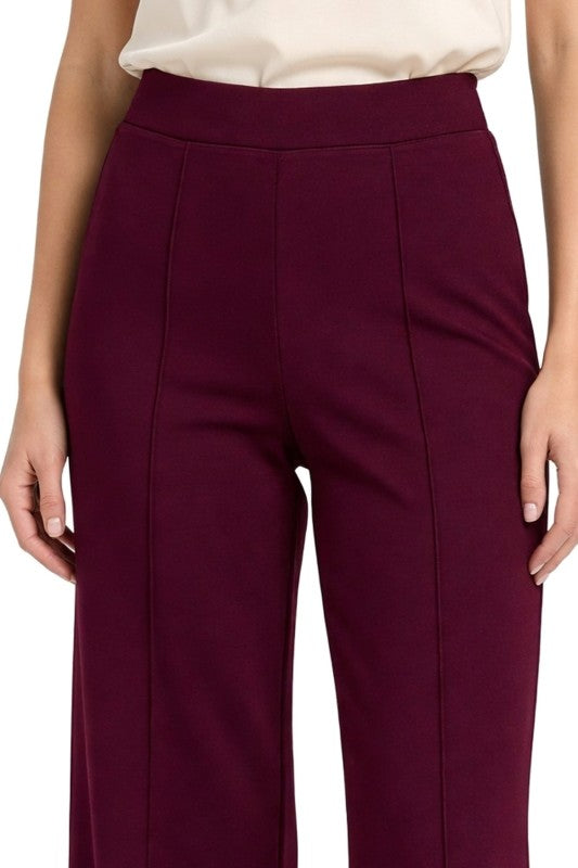 AIR33 Air Scuba Pleated High Rise Pants – Relaxed Fit