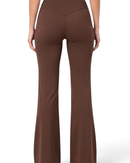 PY80EB Active Workout – Envelope Waist Flare Pants