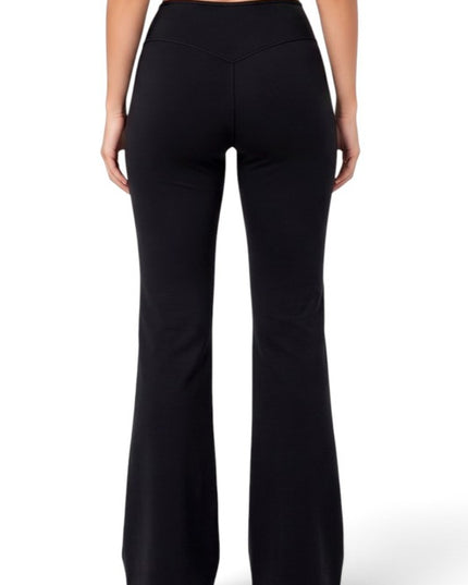 PY80EB Active Workout – Envelope Waist Flare Pants