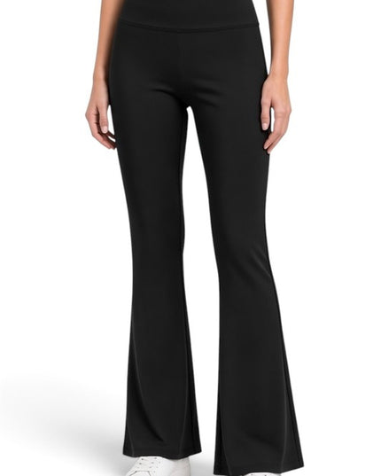 PY71RB Active Workout – Contrast Binding Flare Pants