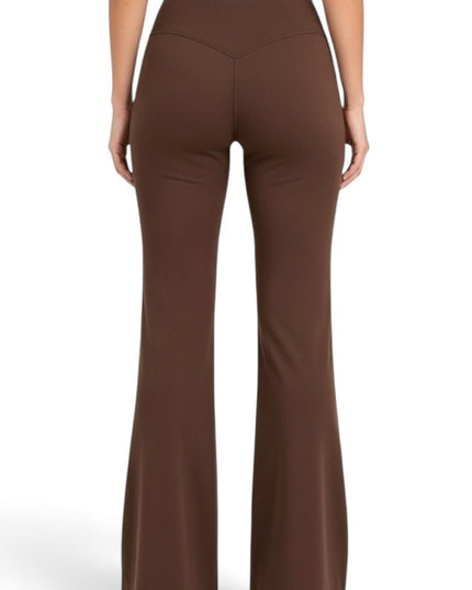 PY70EB Active Workout – Contrast Binding Envelope Waist Pants