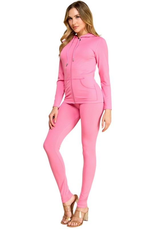 HD32 Zip Up Hoodie Set – Streetwear Lounge Style