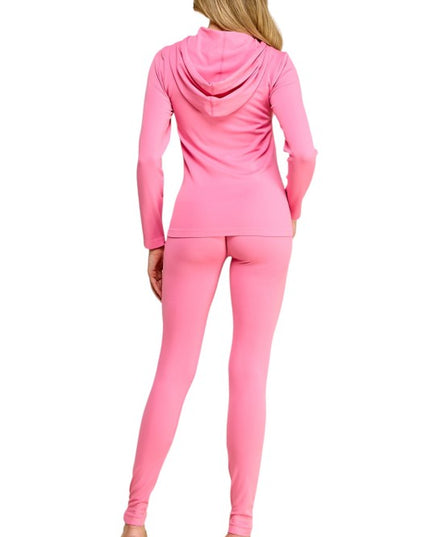 HD32 Zip Up Hoodie Set – Streetwear Lounge Style