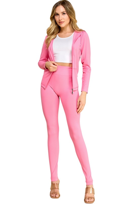 HD32 Zip Up Hoodie Set – Streetwear Lounge Style