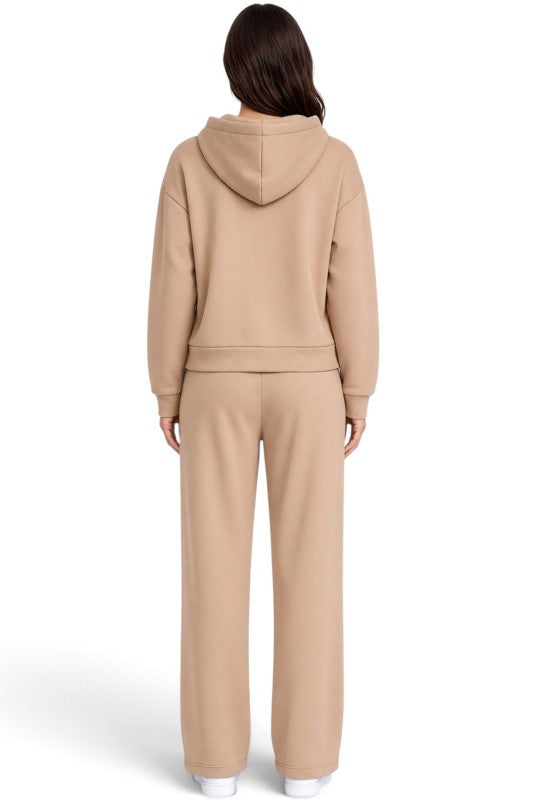FHP67SET French Terry Fleece – Hoodie & Sweatpant Set