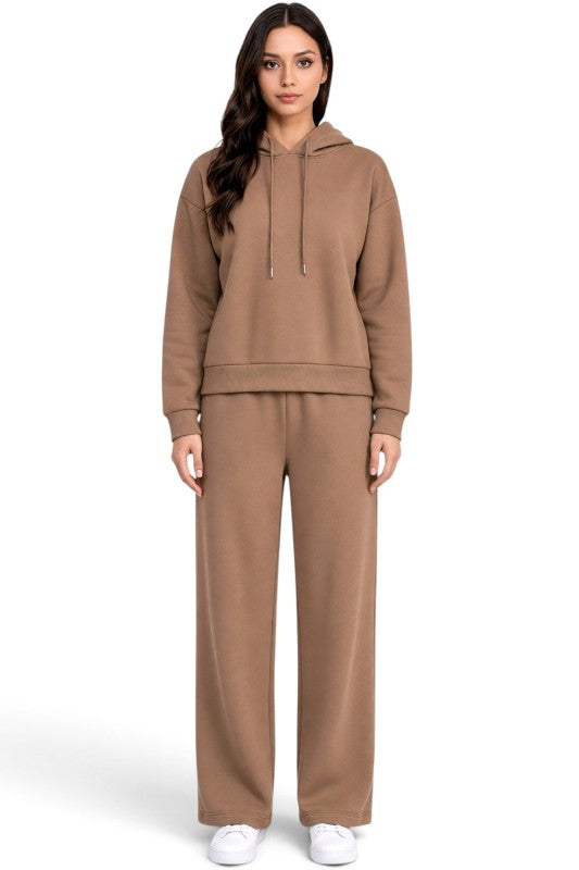 FHP67SET French Terry Fleece – Hoodie & Sweatpant Set