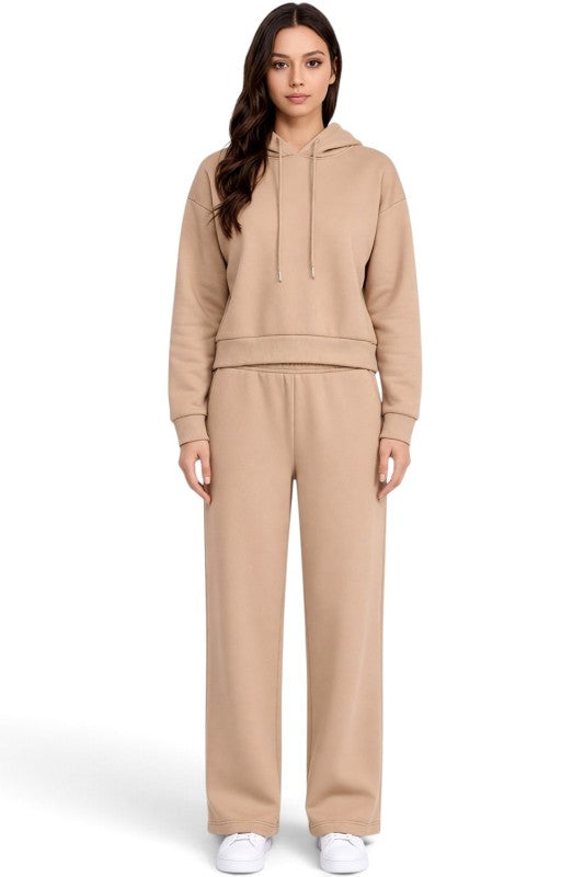 FHP67SET French Terry Fleece – Hoodie & Sweatpant Set