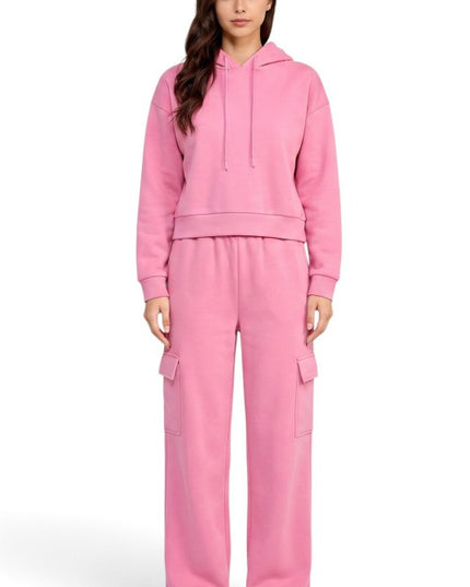 FHC67SET French Terry Fleece Hoodie & Cargo Pants Set