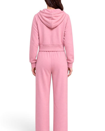 FCP67SET French Terry Fleece Hoodie Jacket & Sweatpant Set