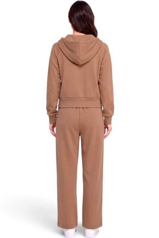 FKP67SET French Terry Fleece Hoodie Jacket & Pocket Set