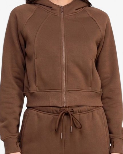 PCB75SET French Terry Hoodie & Barrel Pants Set – Cozy Fit