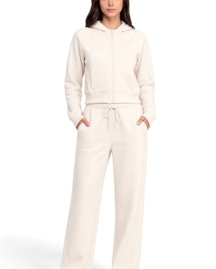 PCB75SET French Terry Hoodie & Barrel Pants Set – Cozy Fit