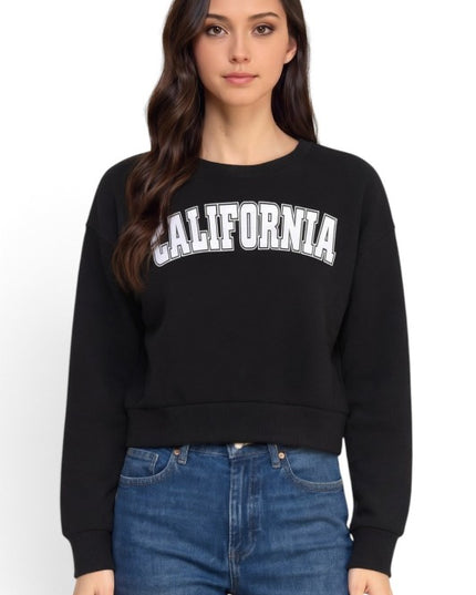 FT265 California Print Sweatshirt – Casual Everyday Style
