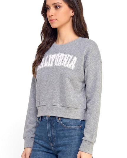 FT265 California Print Sweatshirt – Casual Everyday Style