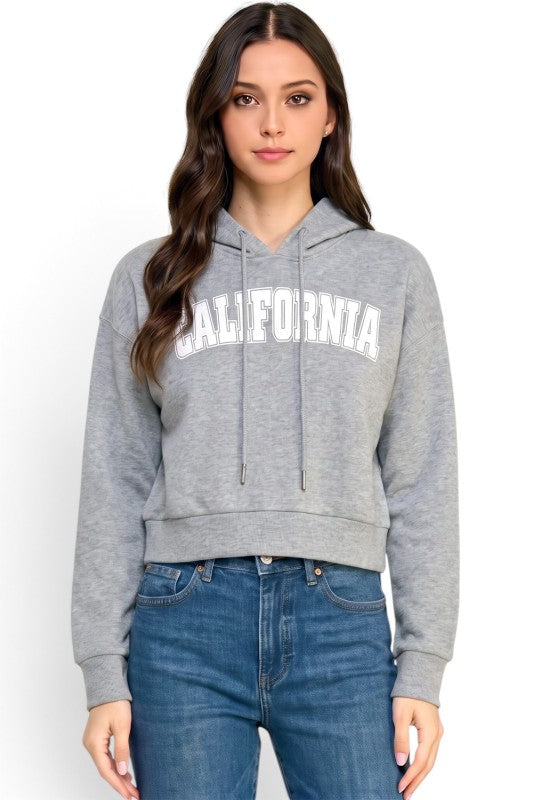 FT517 California Print Hoodie – Casual Everyday Style