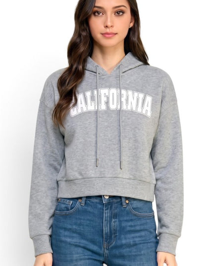 FT517 California Print Hoodie – Casual Everyday Style