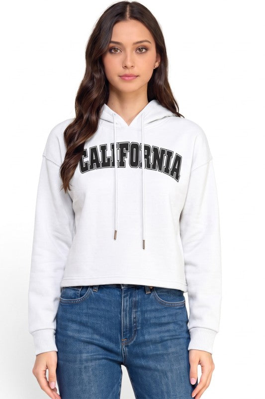 FT517 California Print Hoodie – Casual Everyday Style