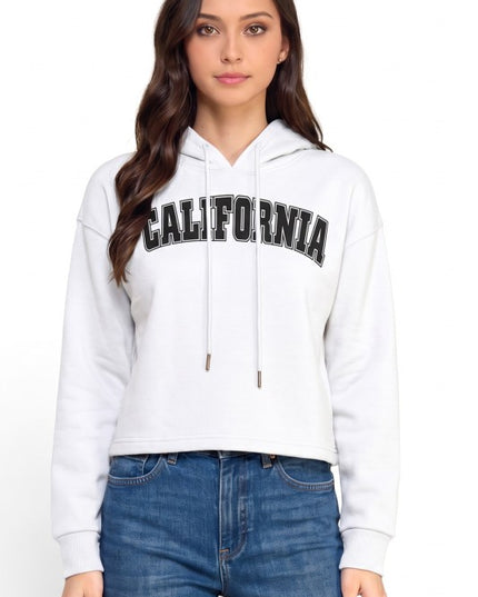 FT517 California Print Hoodie – Casual Everyday Style
