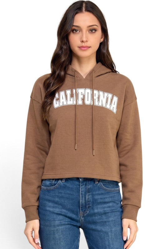 FT517 California Print Hoodie – Casual Everyday Style