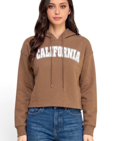 FT517 California Print Hoodie – Casual Everyday Style
