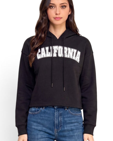 FT517 California Print Hoodie – Casual Everyday Style