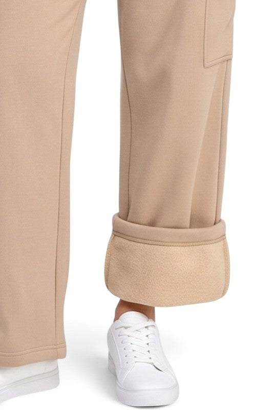 FCC67SET French Terry Hoodie & Cargo Sweatpant Set – Cozy