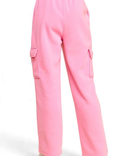 FPC61 French Terry Fleece Cargo Sweatpants – Relaxed Fit