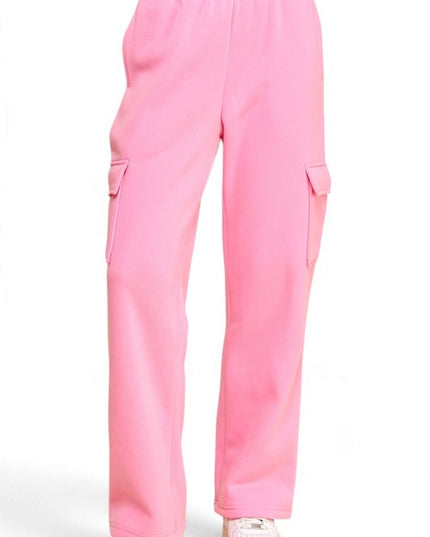 FPC61 French Terry Fleece Cargo Sweatpants – Relaxed Fit