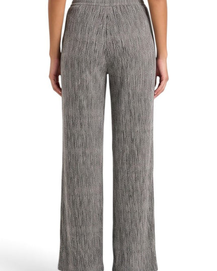 MSP529X Plus Size Metallic Pants – Pocket Detail