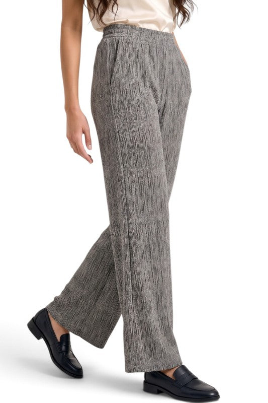 MSP529X Plus Size Metallic Pants – Pocket Detail