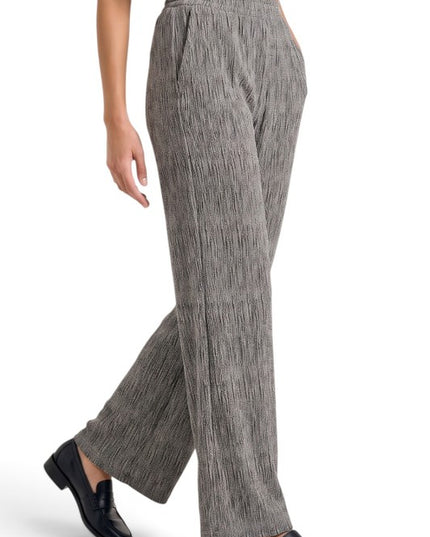 MSP529X Plus Size Metallic Pants – Pocket Detail