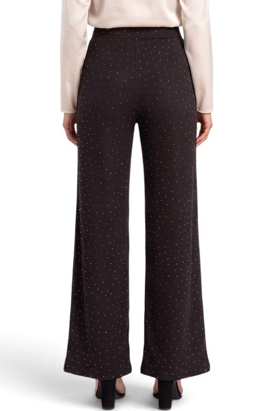 R10S Allover Rhinestone Pants – Sparkling Style