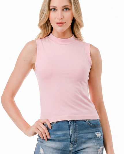 HXT18 Seamless Ribbed Crop Tank Top