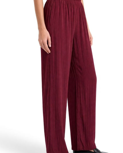 CQ296X Plus Size Light Crinkle Pants – Modern Chic Style