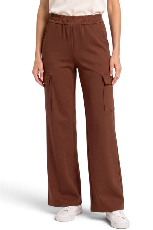 SCUP75 Stretch Scuba – Cargo Wide Leg Pants