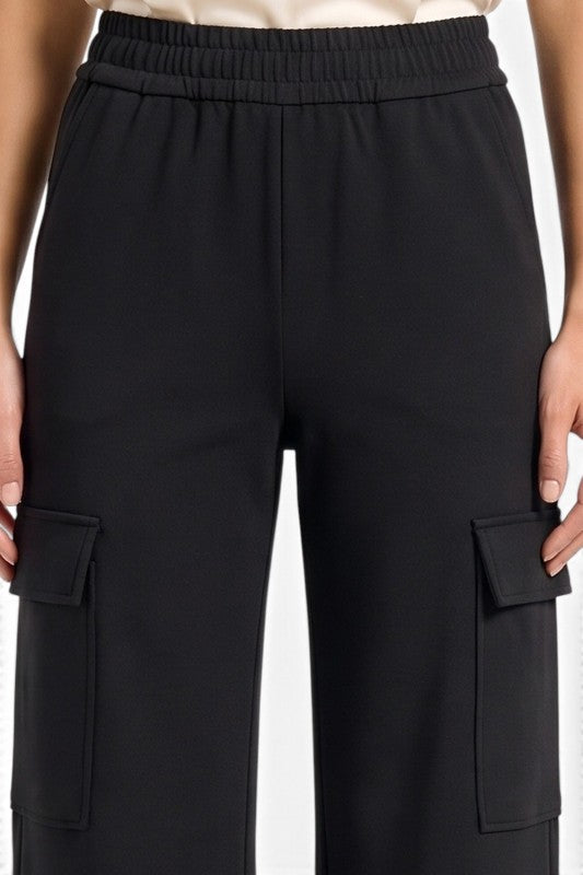 SCUP75 Stretch Scuba – Cargo Wide Leg Pants