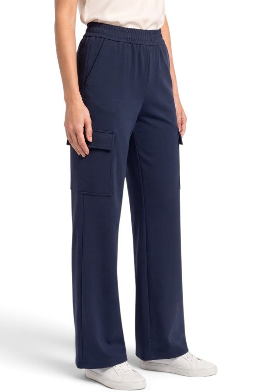 SCUP75 Stretch Scuba – Cargo Wide Leg Pants