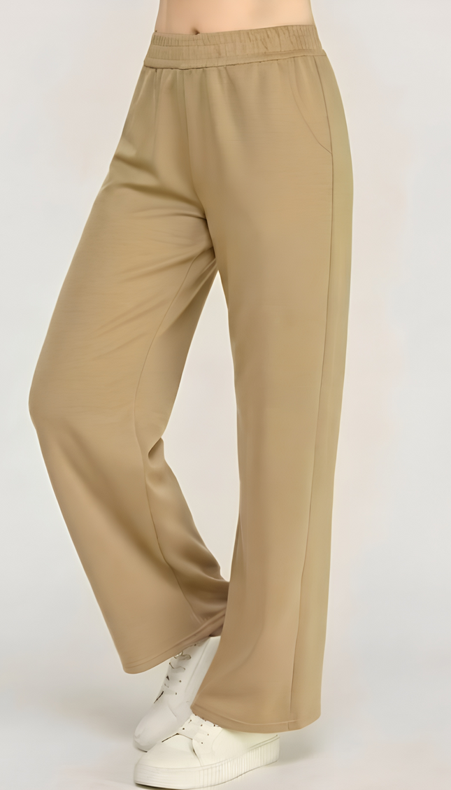 AIR105 Air Scuba Elastic Waist Sweatpants – Wide Leg Fit