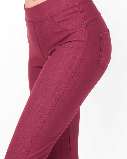 J-04A PREMIUM SOLID STRETCH JEGGINGS