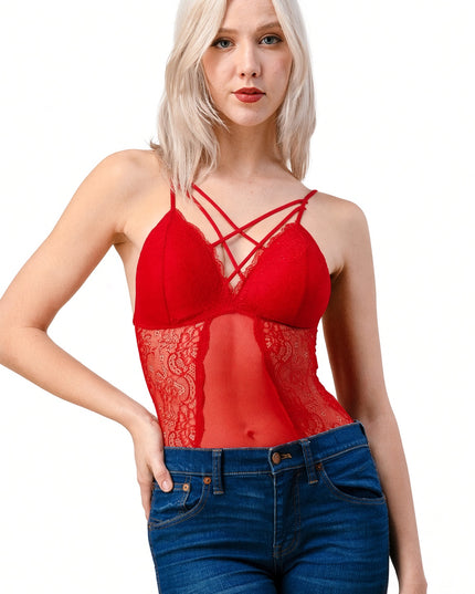 LBS-008 LACE BODYSUIT
